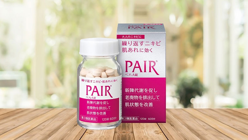 Viên uống trị mụn nội tiết tố nữ Pair