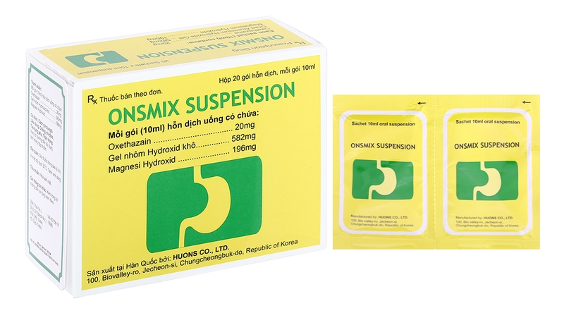 Thuốc trị trào ngược dạ dày Onsmix Suspension