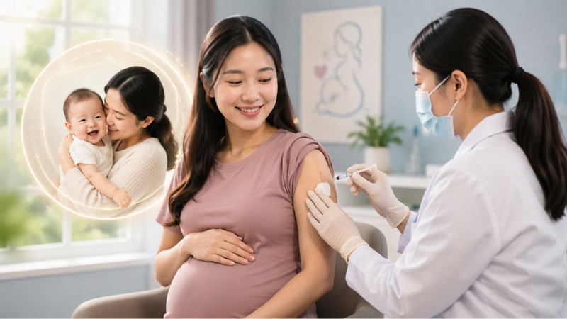 Tiêm bạch hầu ho gà uốn ván cho bà bầu giúp bảo vệ sức khỏe mẹ và bé