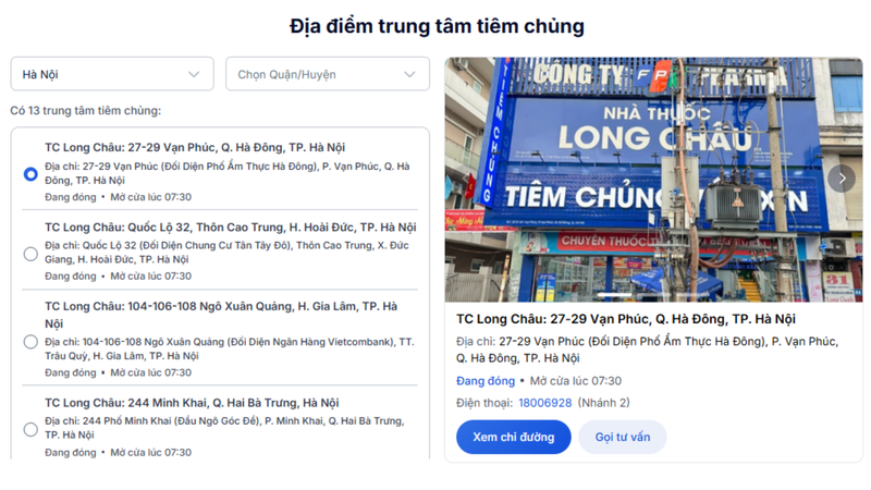Tiêm uốn ván ở đâu Hà Nội an toàn và uy tín? 3