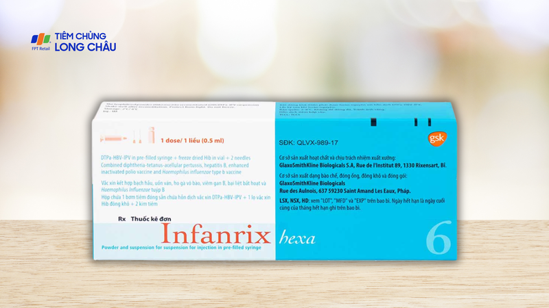 Vắc xin Infanrix Hexa giúp hệ miễn dịch tạo kháng thể, giảm nguy cơ mắc bệnh và phải nhập viện