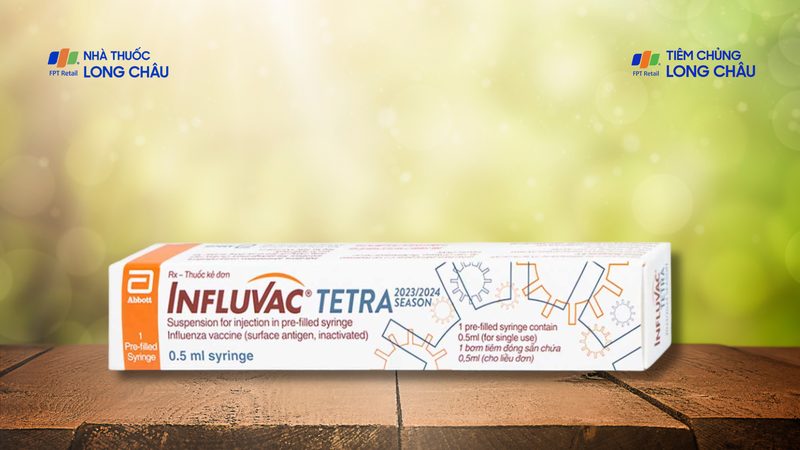 Influvac Tetra là loại vắc xin Cúm tứ giá do Abbott phát triển, giúp cơ thể tạo kháng thể chống lại bốn chủng Cúm phổ biến