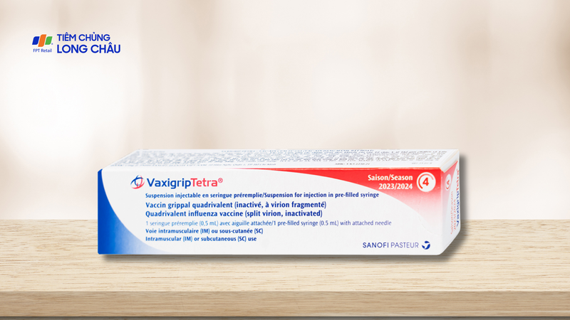Vaxigrip Tetra là vắc xin tứ giá giúp bảo vệ cơ thể trước 4 chủng Cúm A và B phổ biến
