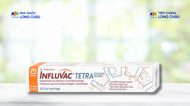Influvac Tetra là vắc xin Cúm có khả năng bảo vệ cùng lúc 4 chủng virus Cúm