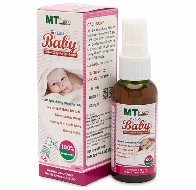 Tiêu chí chọn dung dịch rơ lưỡi cho trẻ sơ sinh an toàn 4