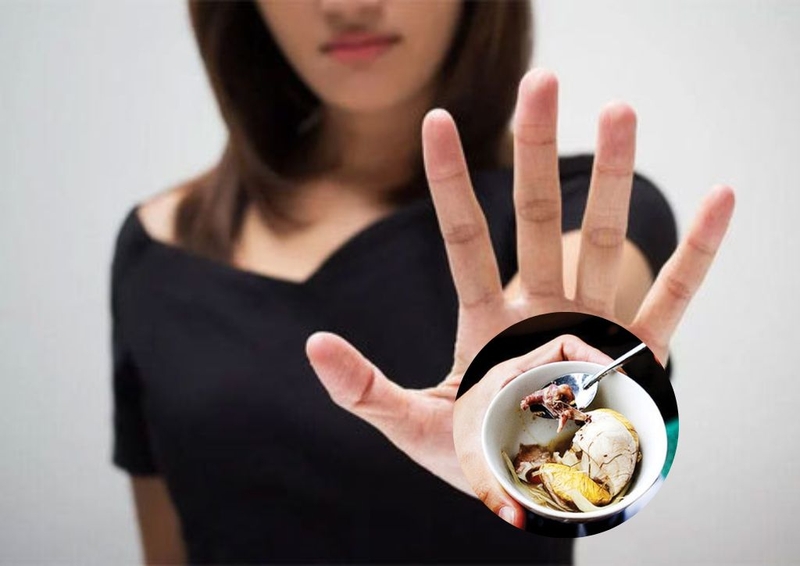Tìm câu trả lời cho băn khoăn xăm môi có được ăn trứng vịt lộn không? Lỡ ăn có sao không?3