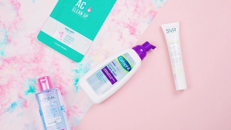 Tìm hiểu về sữa rửa mặt Cetaphil cho da dầu mụn (Cetaphil màu tím) 1