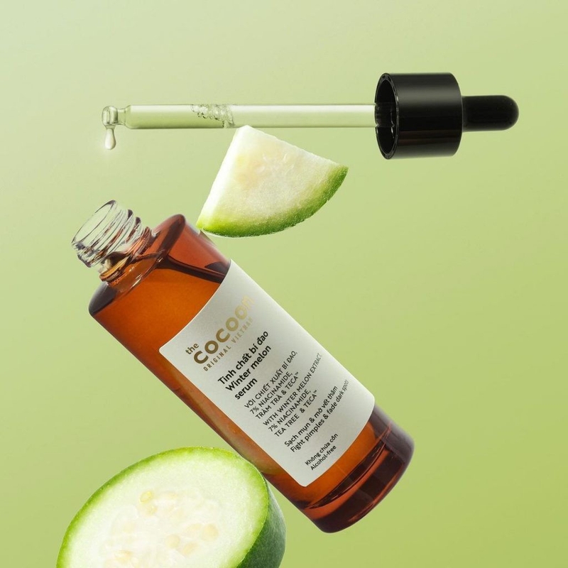 Tinh chất bí đao Cocoon có đẩy mụn không? 4