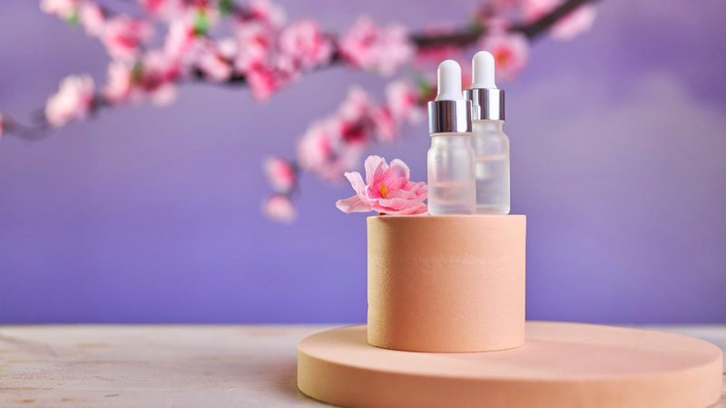 Tinh dầu hoa anh đào không chỉ mang lại hương thơm dễ chịu mà còn hỗ trợ chăm sóc sức khỏe