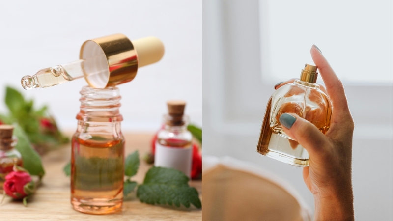 So sánh sự khác nhau giữa tinh dầu nước hoa và nước hoa thông thường