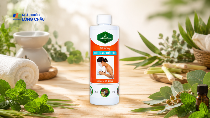 Tinh Dầu Xông Giải cảm - Thải độc Thảo Nguyên