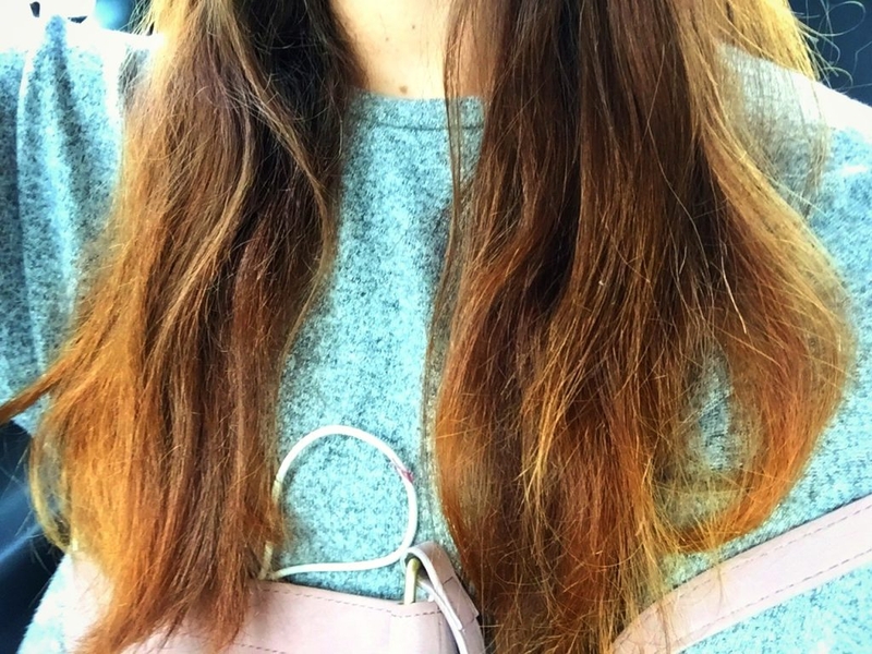 Tóc bị gãy khúc 1