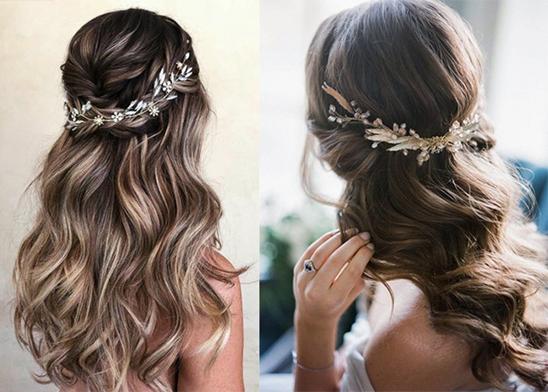 Các kiểu tóc ăn hỏi đẹp và đơn giản khiến mọi cô dâu không thể bỏ qua4