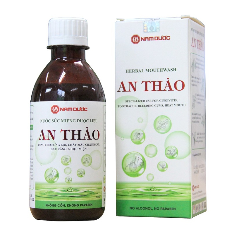 Nước súc miệng thảo dược: An Thảo