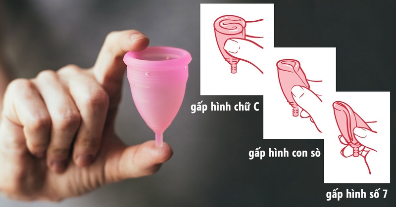 Tổng hợp các cách gấp cốc nguyệt san được áp dụng nhiều nhất 3