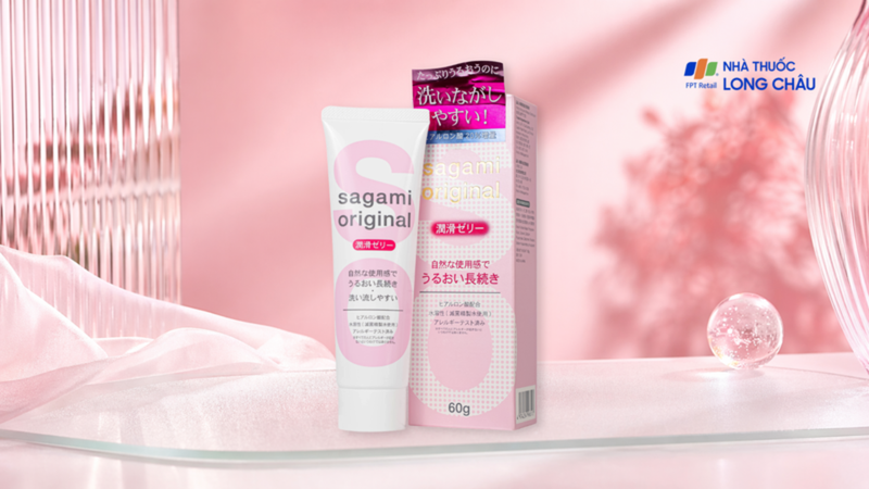 Gel bôi trơn cao cấp Sagami Original hỗ trợ duy trì độ ẩm cần thiết