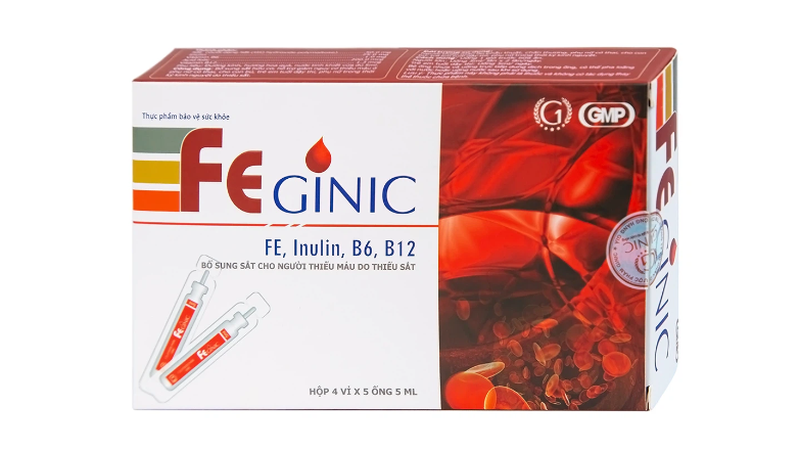 Thuốc sắt cho bà bầu: Feginic