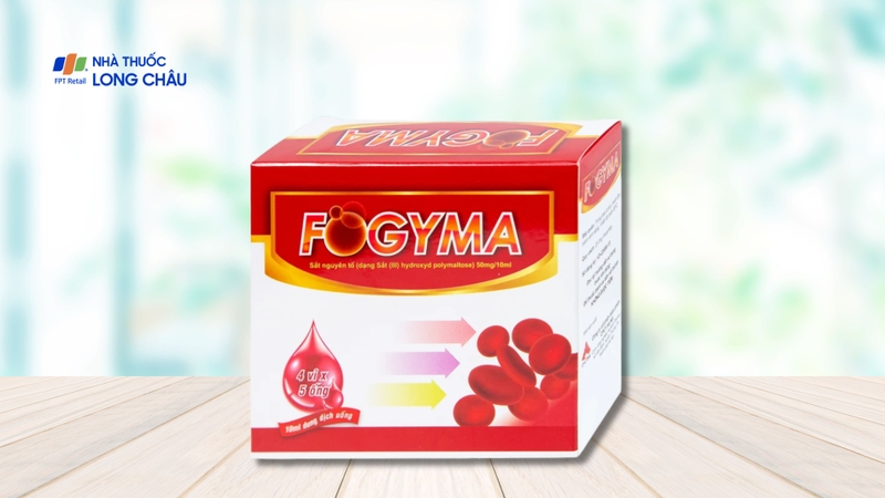 Dung dịch uống Fogyma được sử dụng để phòng ngừa và điều trị thiếu sắt
