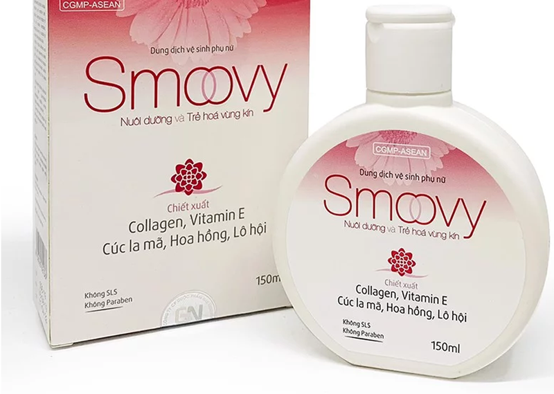 Dung dịch vệ sinh cho mẹ sau sinh: Smoovy Gia Nguyễn