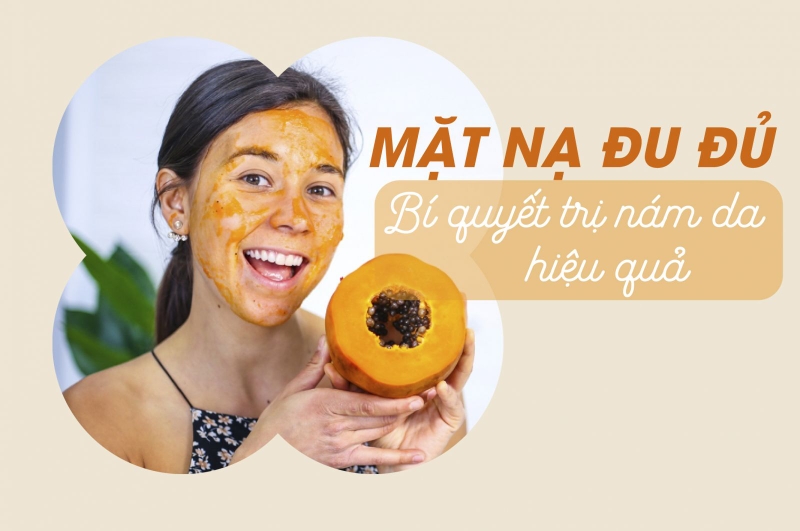 Tổng hợp những cách làm mặt nạ đu đủ giúp sáng da, giảm nám và thâm mụn 1