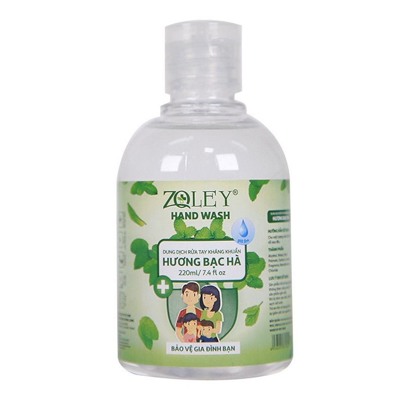Dung dịch rửa tay sát khuẩn Zoley