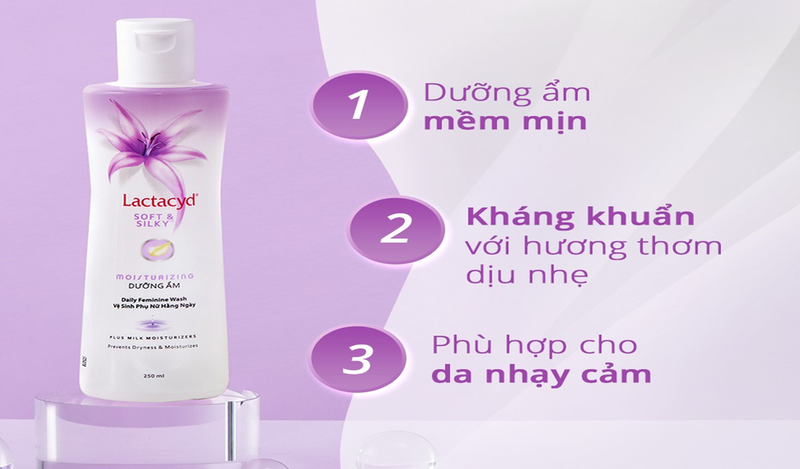Dung dịch vệ sinh trị ngứa vùng kín Lactacyd