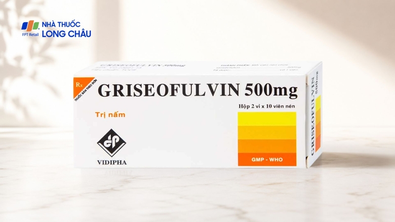 Cần tuân thủ hướng dẫn dùng Griseofulvin 500mg Vidipha để đạt hiệu quả tối ưu