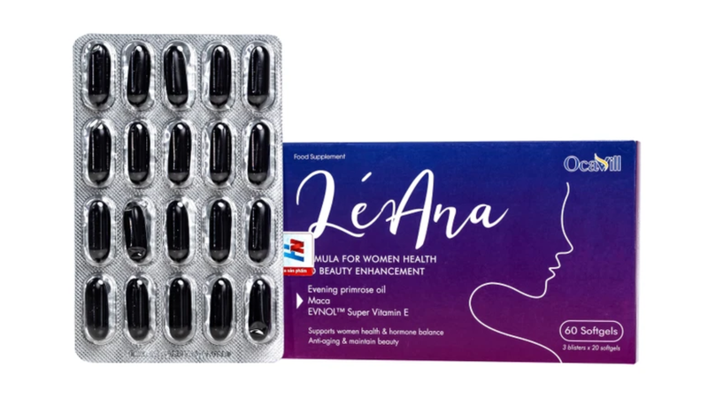 LéAna Ocavill hỗ trợ cải thiện các triệu chứng tiền mãn kinh và mãn kinh do suy giảm nội tiết tố