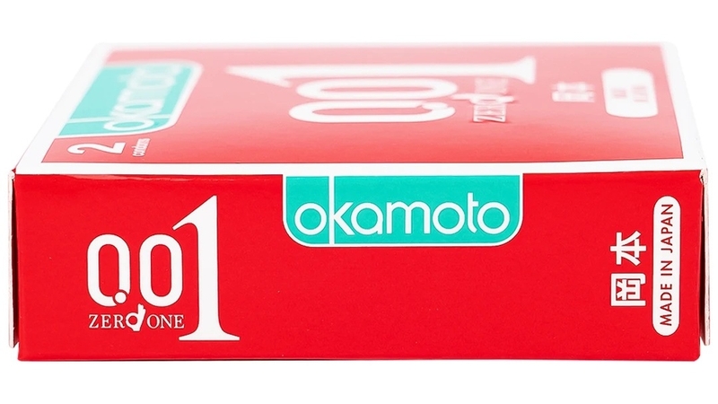 Bao cao su Okamoto 0.01 Zero One gần như không mùi, rất được đánh giá cao