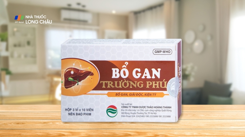 Thuốc Bổ Gan Trường Phúc giải độc và tăng cường chức năng gan