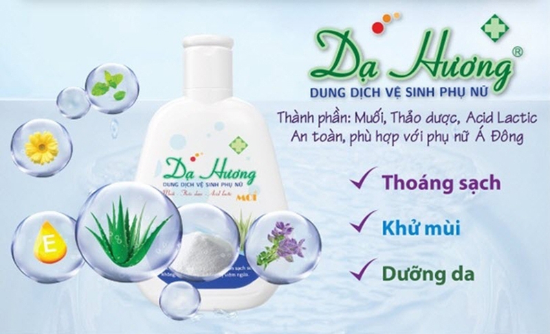 Dung dịch vệ sinh phụ nữ có tính kiềm Dạ Hương