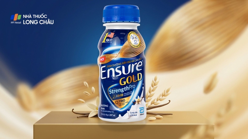 Sữa Ensure nước giúp người lớn có hệ tiêu hóa yếu hấp thụ tối đa