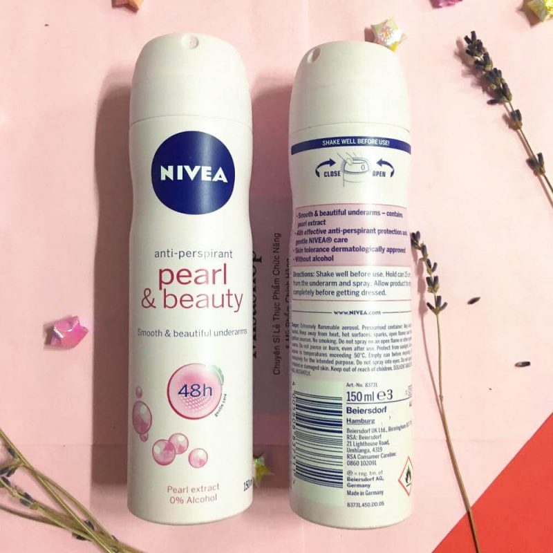 Nivea Pearl & Beauty  với công thức gấp 4 lần ngọc trai, sản phẩm giúp hỗ trợ làm trắng da hiệu quả mà không gây tác dụng phụ