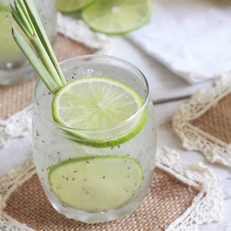 Detox từ hạt chia, gừng và dưa chuột