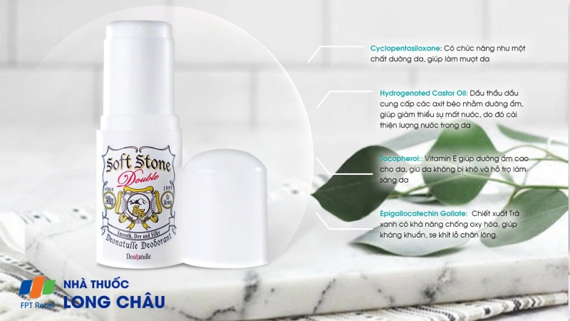 Top 3 lăn khử mùi đá khoáng Nhật được ưa chuộng nhất