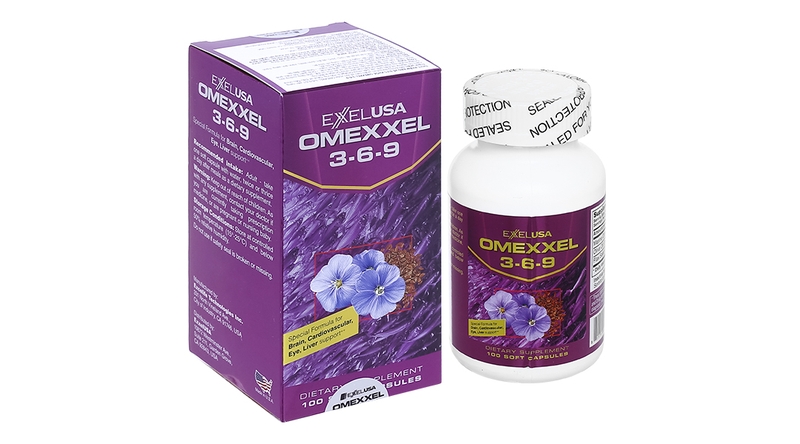 Thuốc bổ mắt cho trẻ em từ 12 tuổi trở lên Omexxel 3–6–9