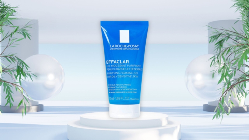 Sữa rửa mặt La Roche-Posay Effaclar làm sạch dịu nhẹ