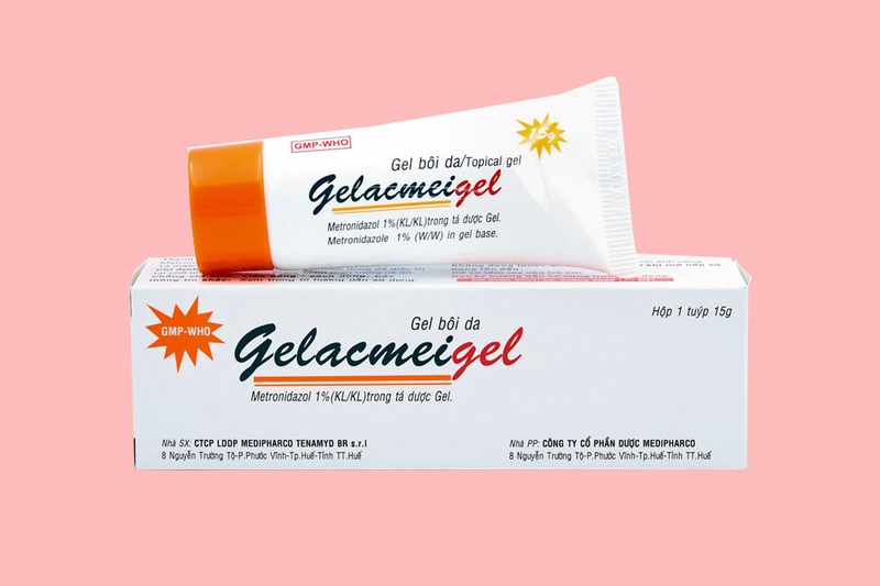 Gel bôi da Acmeigel Medipharco điều trị mụn mủ viêm