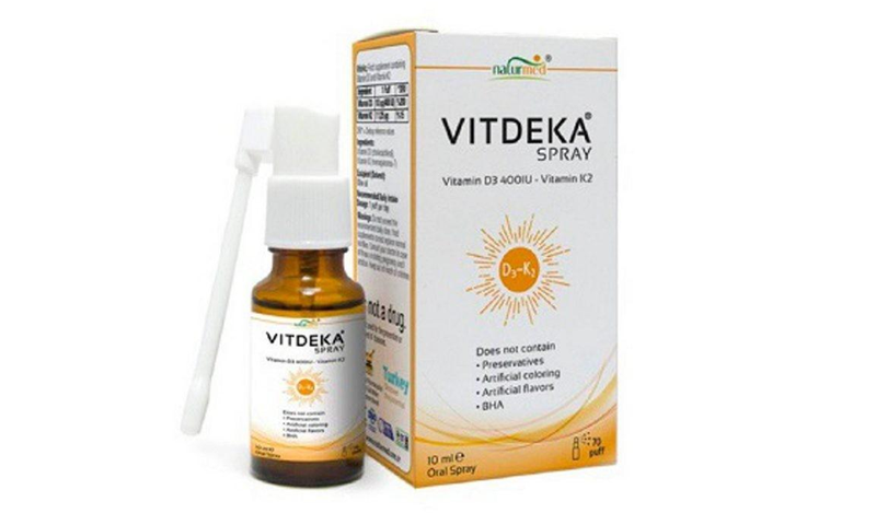 Vitdeka Spray giúp cải thiện việc hấp thu và chuyển hóa canxi
