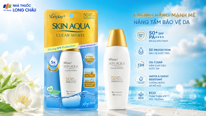 Dòng sữa chống nắng có khả năng bảo vệ da trước tia UV