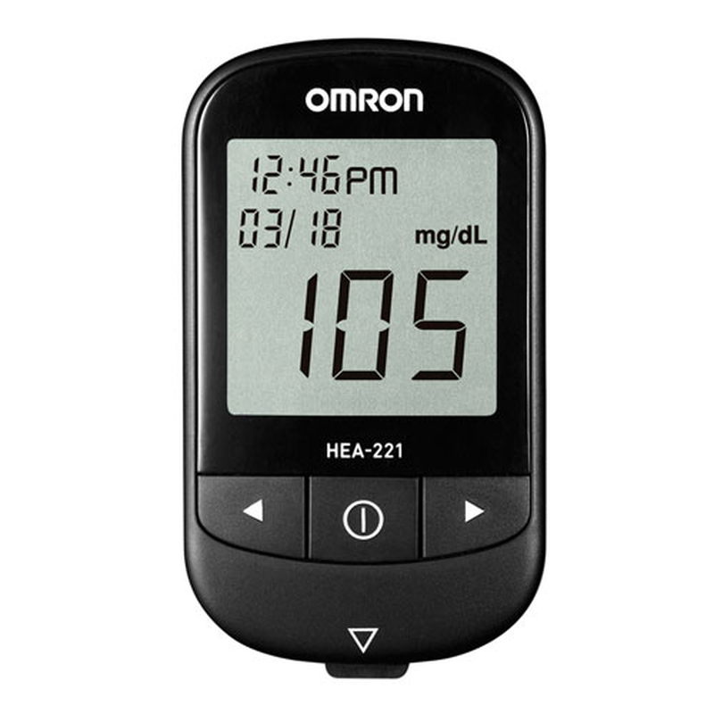 máy thử đường huyết omron