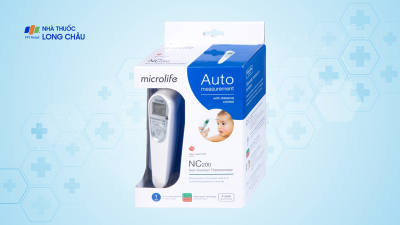 Nhiệt kế hồng ngoại đo trán Microlife NC200