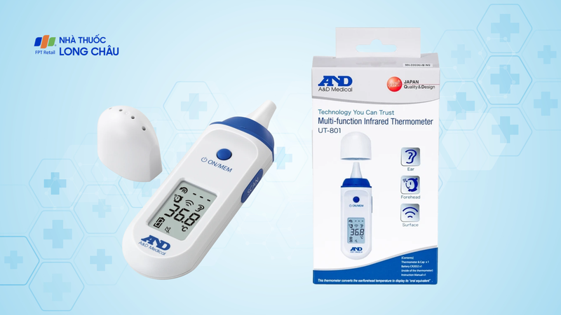 Nhiệt kế hồng ngoại AND UT-801
