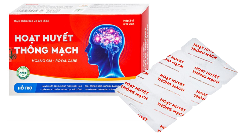 Hoạt Huyết Thông Mạch được chiết xuất hoàn toàn từ các dược liệu tự nhiên