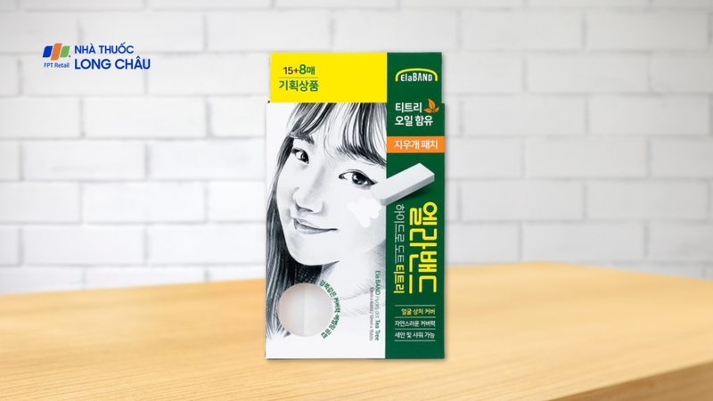 Miếng dán mụn Elaband HydroDot Tea Tree