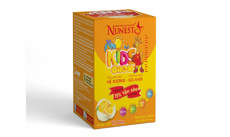 Yến sào Nunest Kids Grow