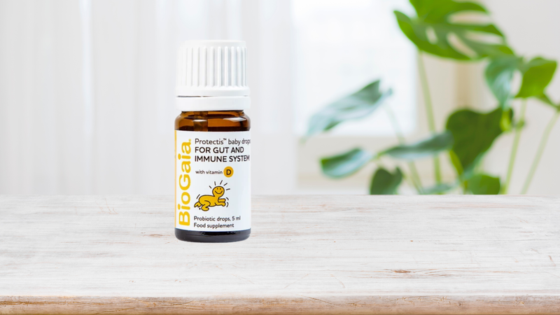 BioGaia Protectis Baby Drops with Vitamin D3 là sản phẩm kết hợp lợi khuẩn probiotic và vitamin D3