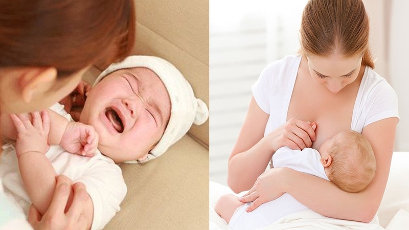 Mẹ bị tắc sữa sau sinh có thể là do bé ít bú mẹ