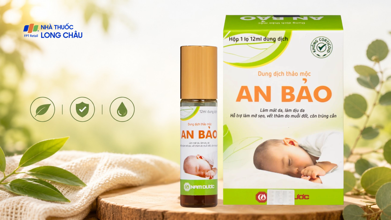 Gel bôi da An Bảo là sản phẩm có nguồn gốc từ các thành phần thảo dược