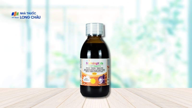 Siro hỗ trợ tăng cường tiêu hóa giúp ăn ngon miệng MorningKids Good Appetite